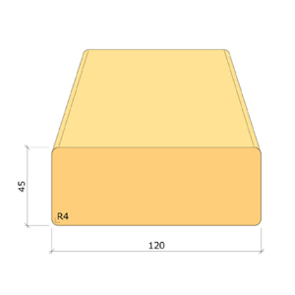 45X120 K-VIRKE C24 IMP NTR/AB 3,6M
