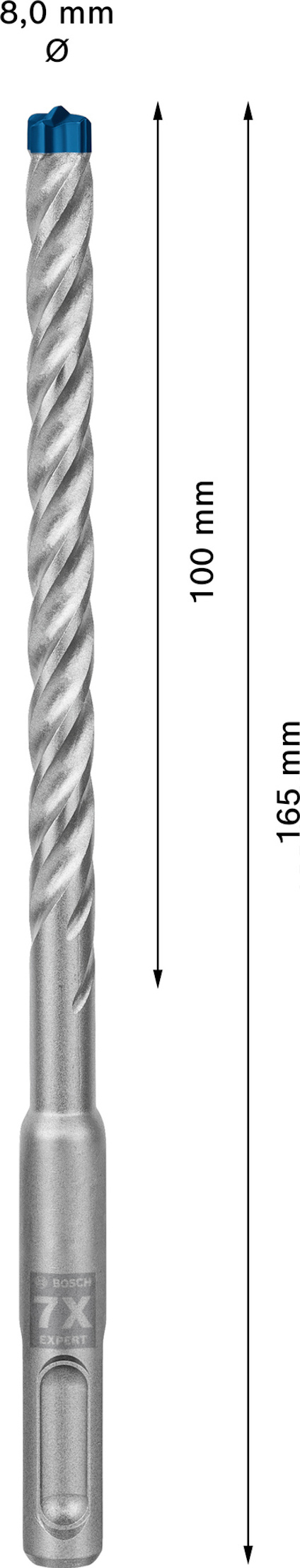 HAMMARBORR PLUS-7X 8X165MM