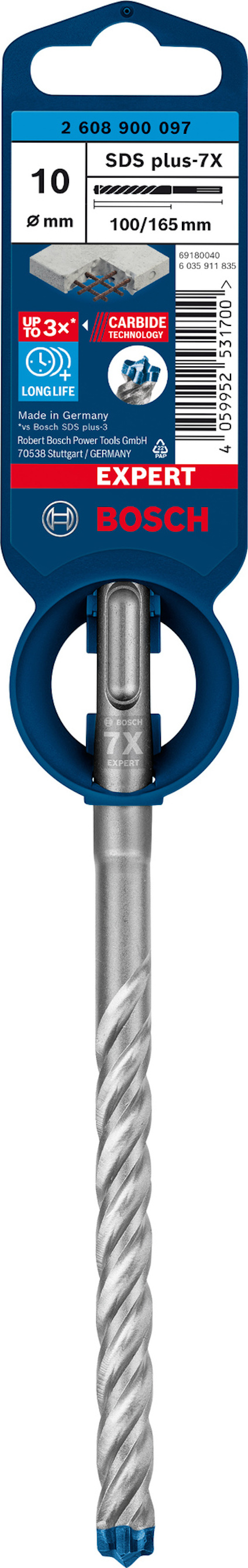 HAMMARBORR PLUS-7X 10X165MM