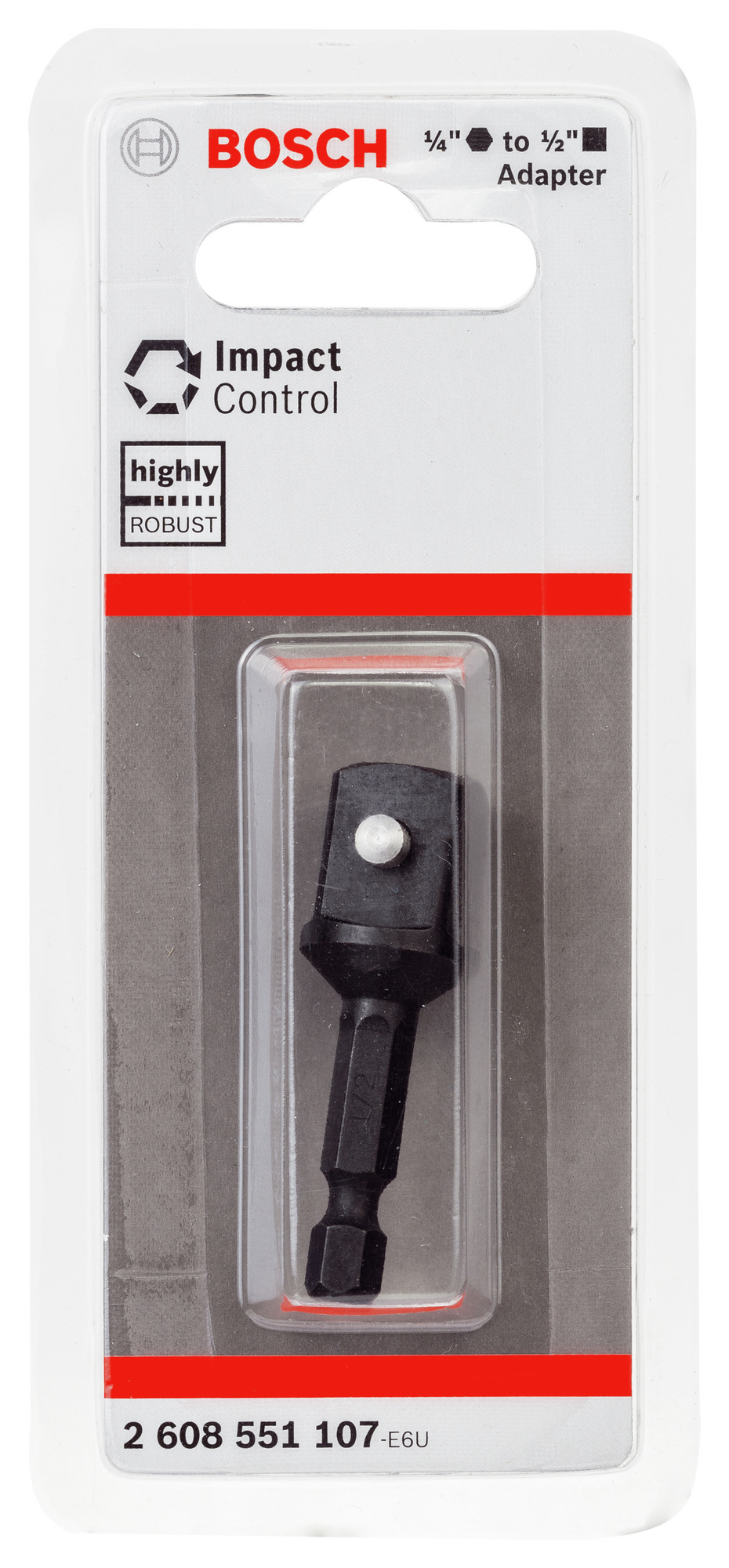 ADAPTER TILL HYLSA 1/4HEX 1/2T - Bosch