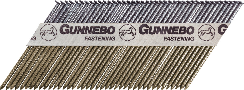 MASKINSPIK C34 VARMFÖRZINKAD RUND HUGGEN STICKS 3,1X90MM - Gunnebo Fastening