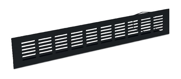 VENTILGALLER 60X400 SVART ALU - Thomee