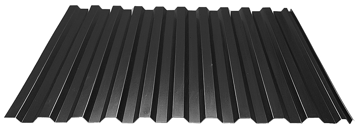 TAKPLÅT 20-105 EKONOMI SVART 78001 HC L=3000MM - Plannja