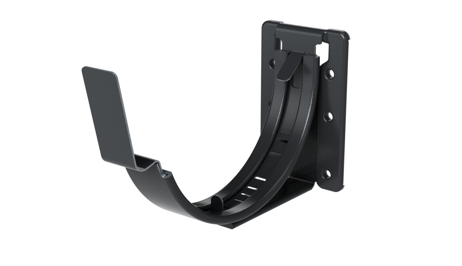 STÄLLBAR RÄNNKROK 125 PL01 SVART - Plannja