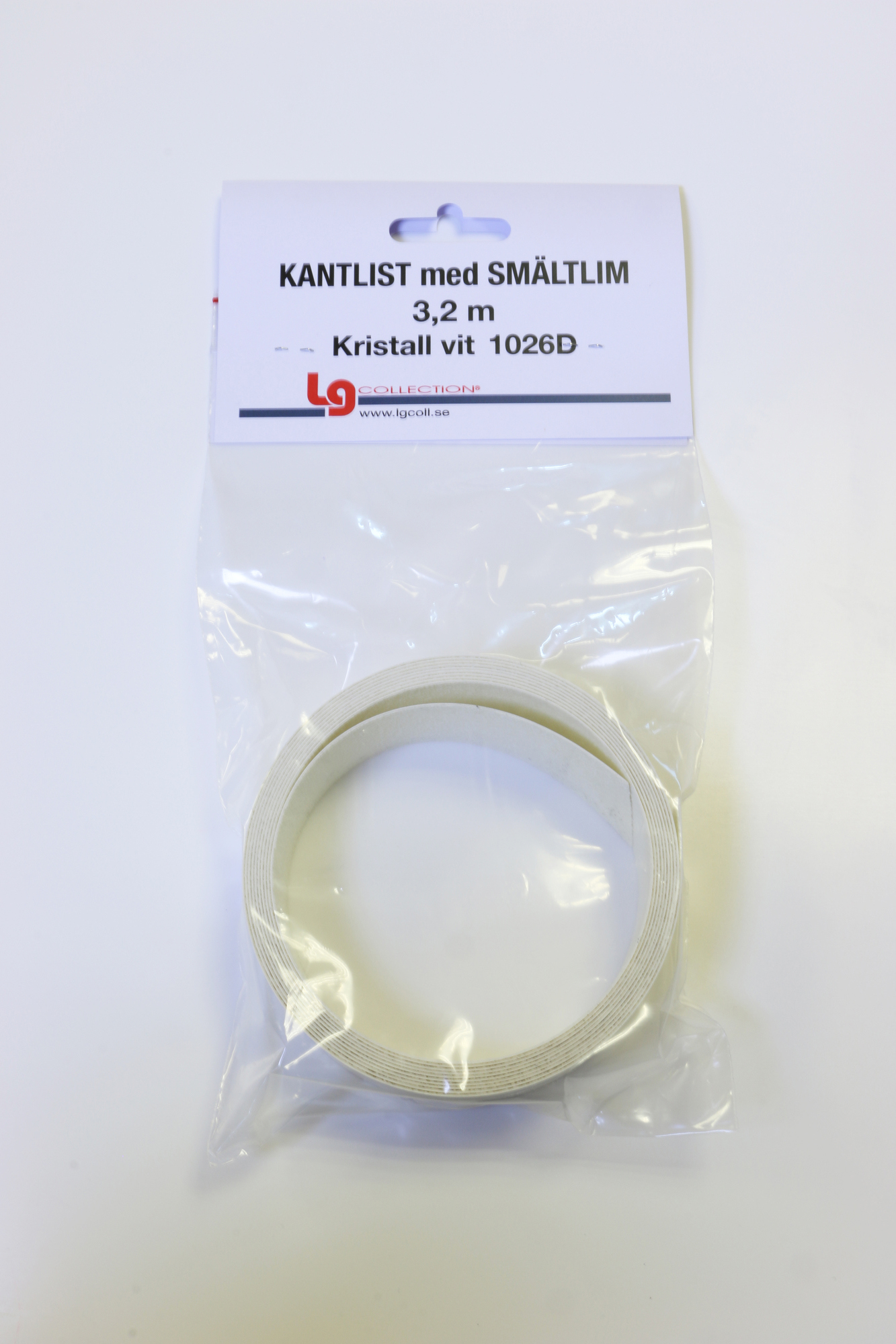 KANTBAND KRISTALL VIT SM-LIST 3.2 LPM 34 MM - LG Collection