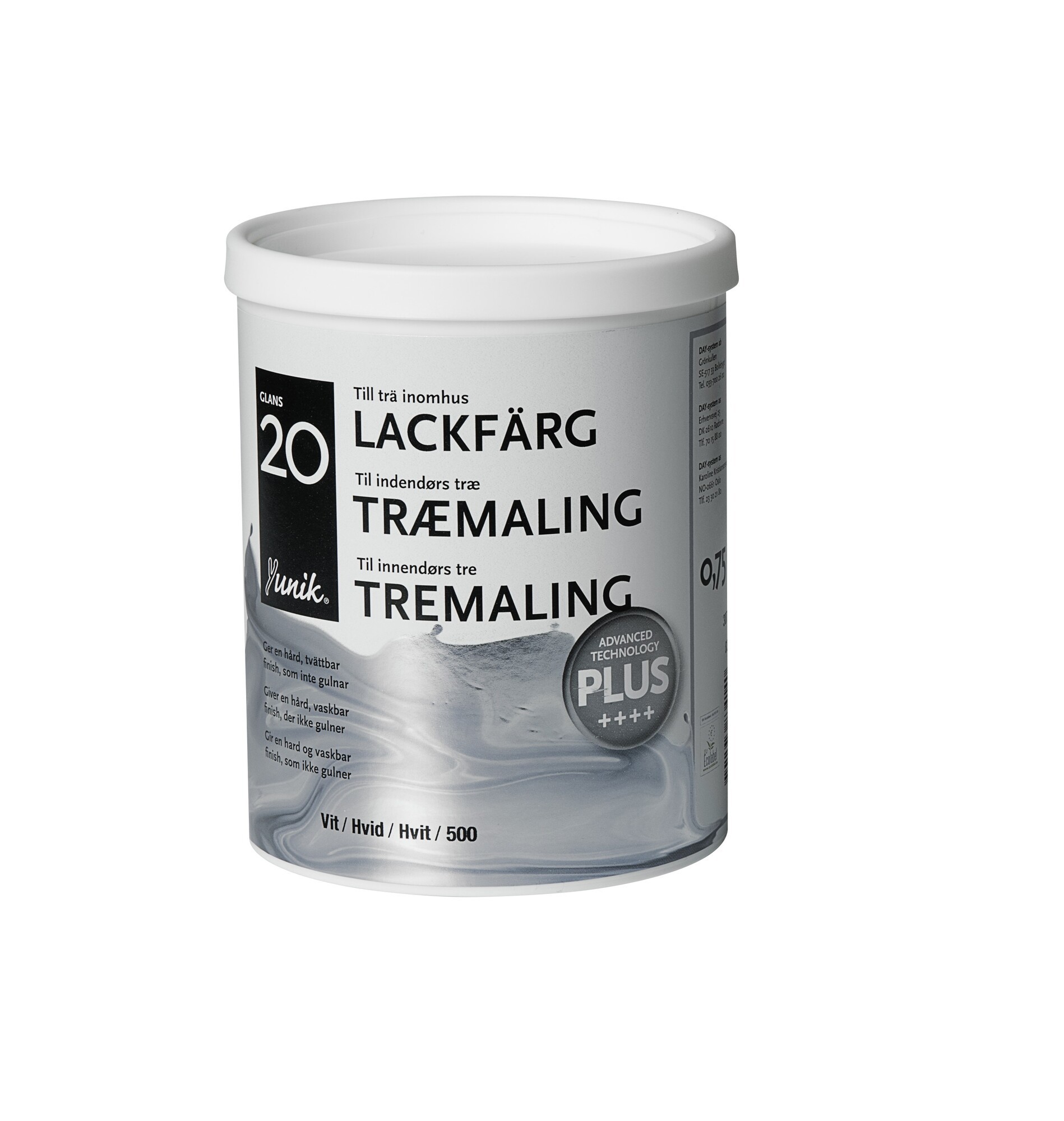 LACKFÄRG20PLUSBASBBYUNIK0,7L  - Yunik