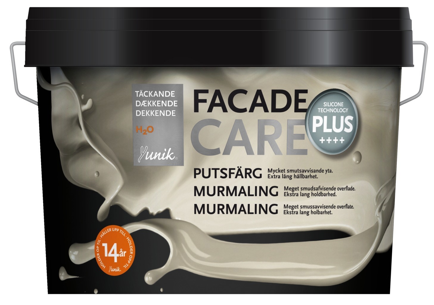 PUTSFÄRG BAS AA KALKVIT 9,1L YUNIK - Unicell nordic