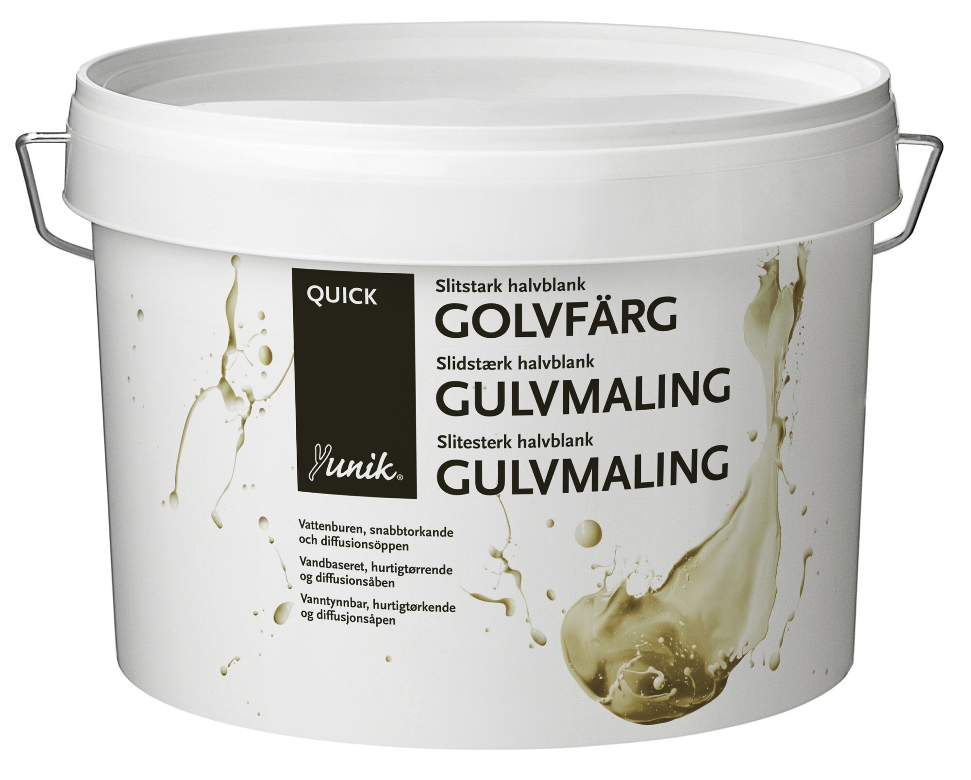 GOLVFÄRG BAS AA (V) YUNIK 2,8 L - Yunik