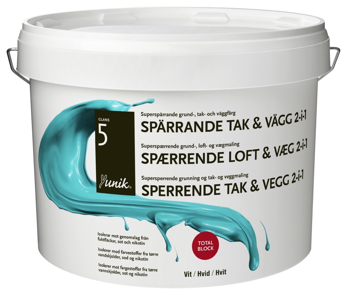 GRUNDFÄRG SPÄRR TAK & VÄGG YUNIK - Yunik
