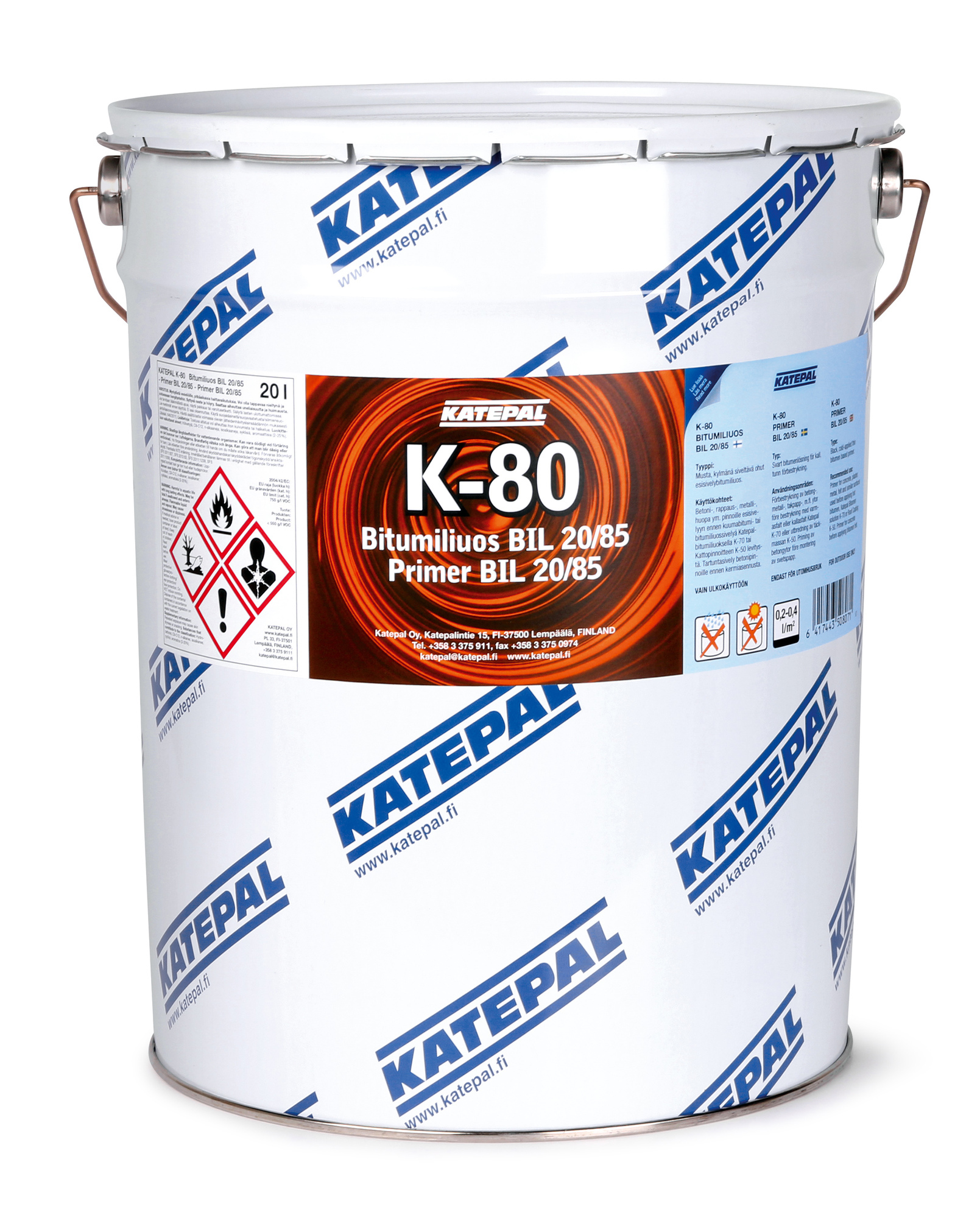 PRIMER K-80, 20 L/BRK - TECCA