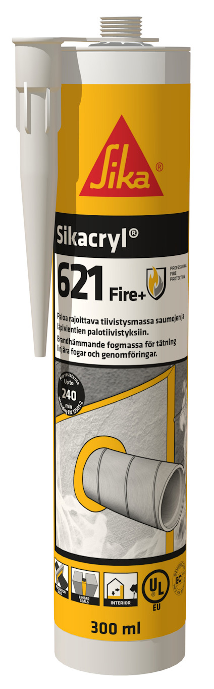 FOGMASSA SIKACRYL-621 FIRE+ VIT 300 ML