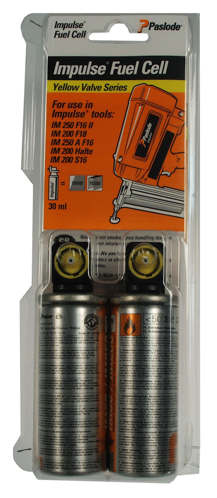 GASPATRON PASLODE GUL VENTIL FÖR IM50/IM65/IM200/IM250