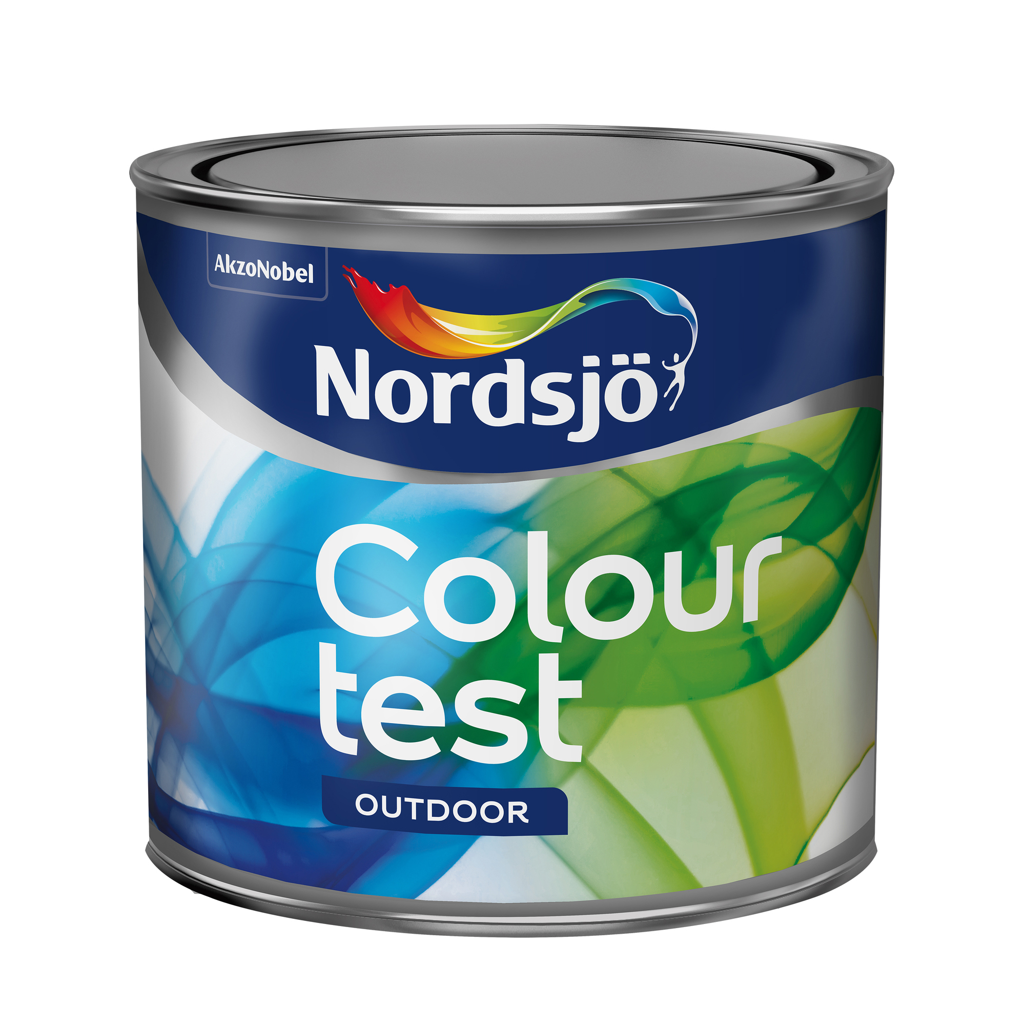 PROVBURK COLOUR TEST OUTDOOR BW NORDSJÖ UTOMHUS 0,5L - Nordsjö