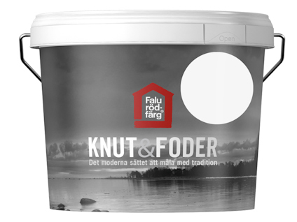 FALU RÖDFÄRG KNUT&FODER BRUTEN VIT 3 L