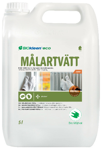 MÅLARTVÄTT ECO TILL TVÄTTHANDSKE INOMHUS - Biokleen