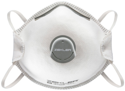 HALVMASK FILTRERANDE 1302V ZEKLER FFP2