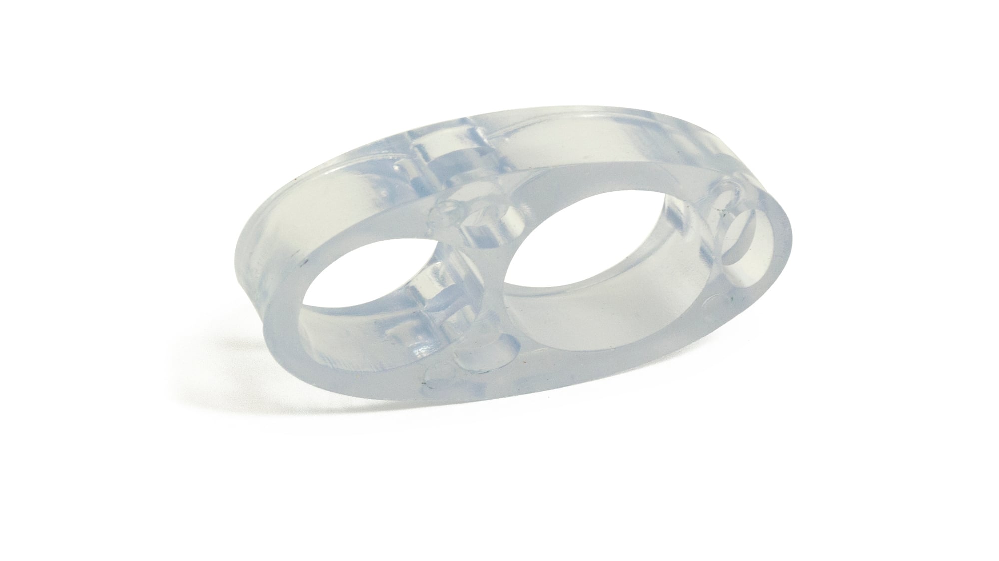 HANDTAGSBUFFERT KOMBO TRANSPARENT Ø17/21 MM 2 ST - Habo