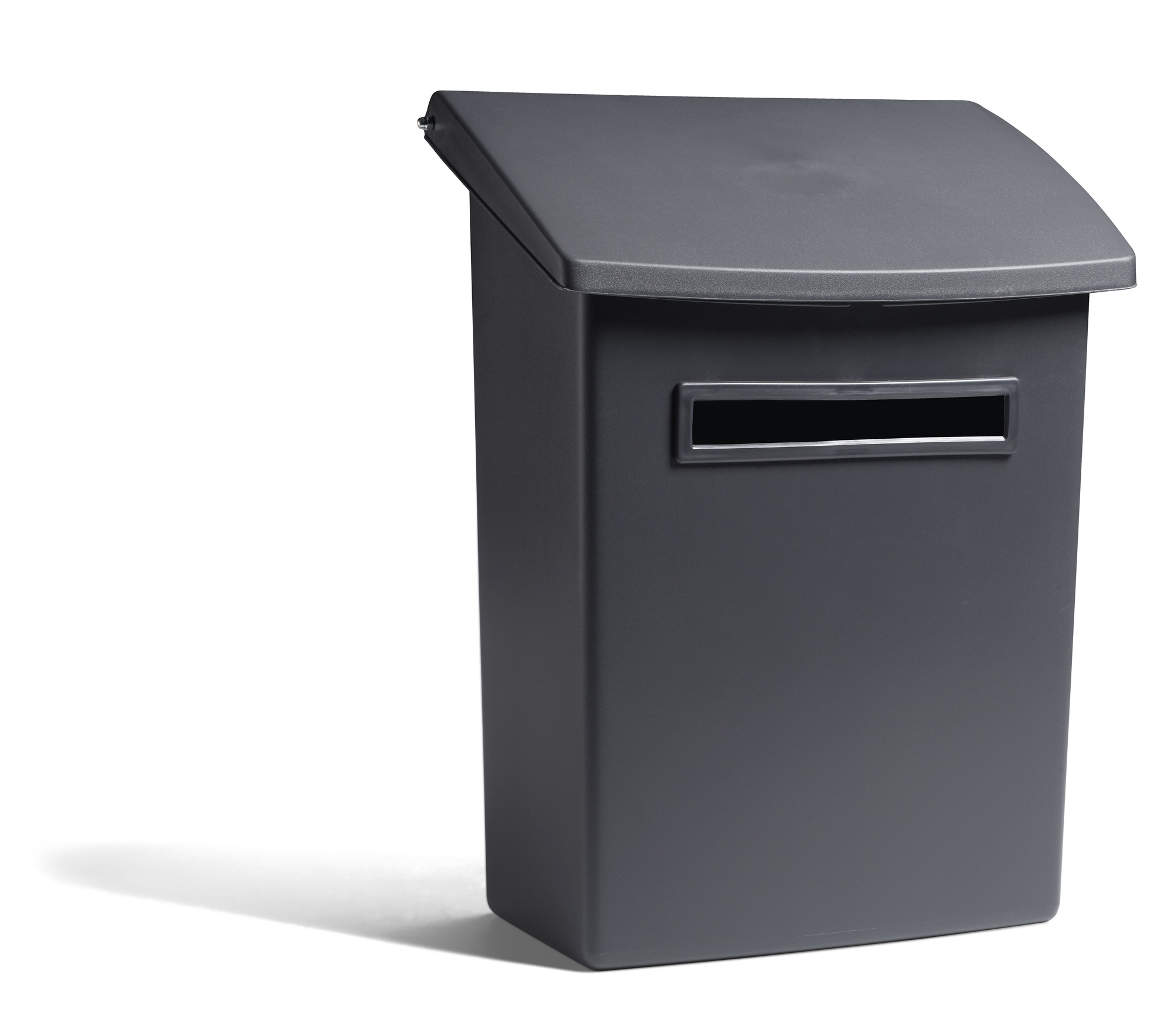 POSTLÅDA 555 MÖRKGRÅ PLAST 435X325MM - Habo