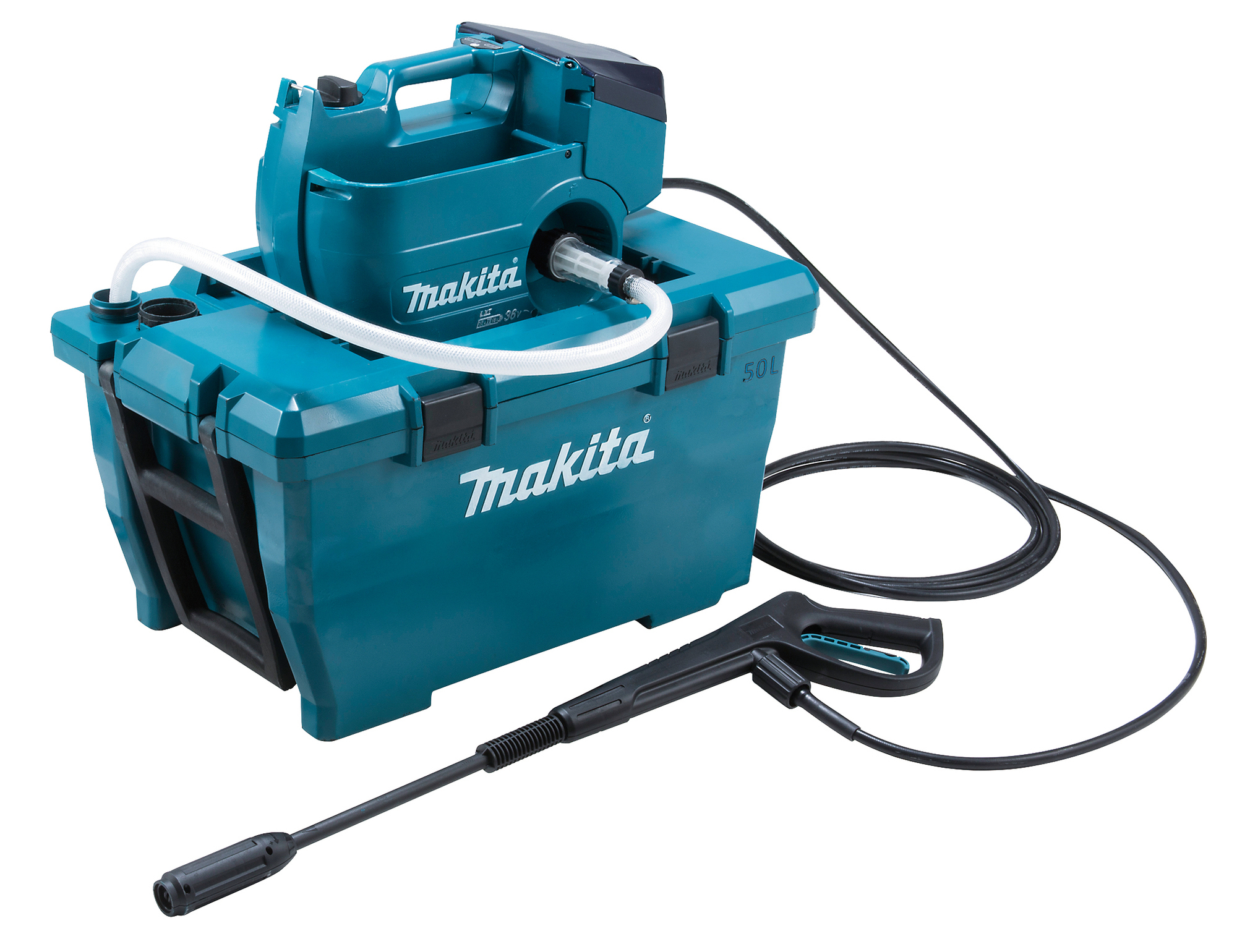 HÖGTRYCKSTVÄTT DHW080ZK MAKITA2X18V SOLO TANK 80BAR 380L/H - Makita