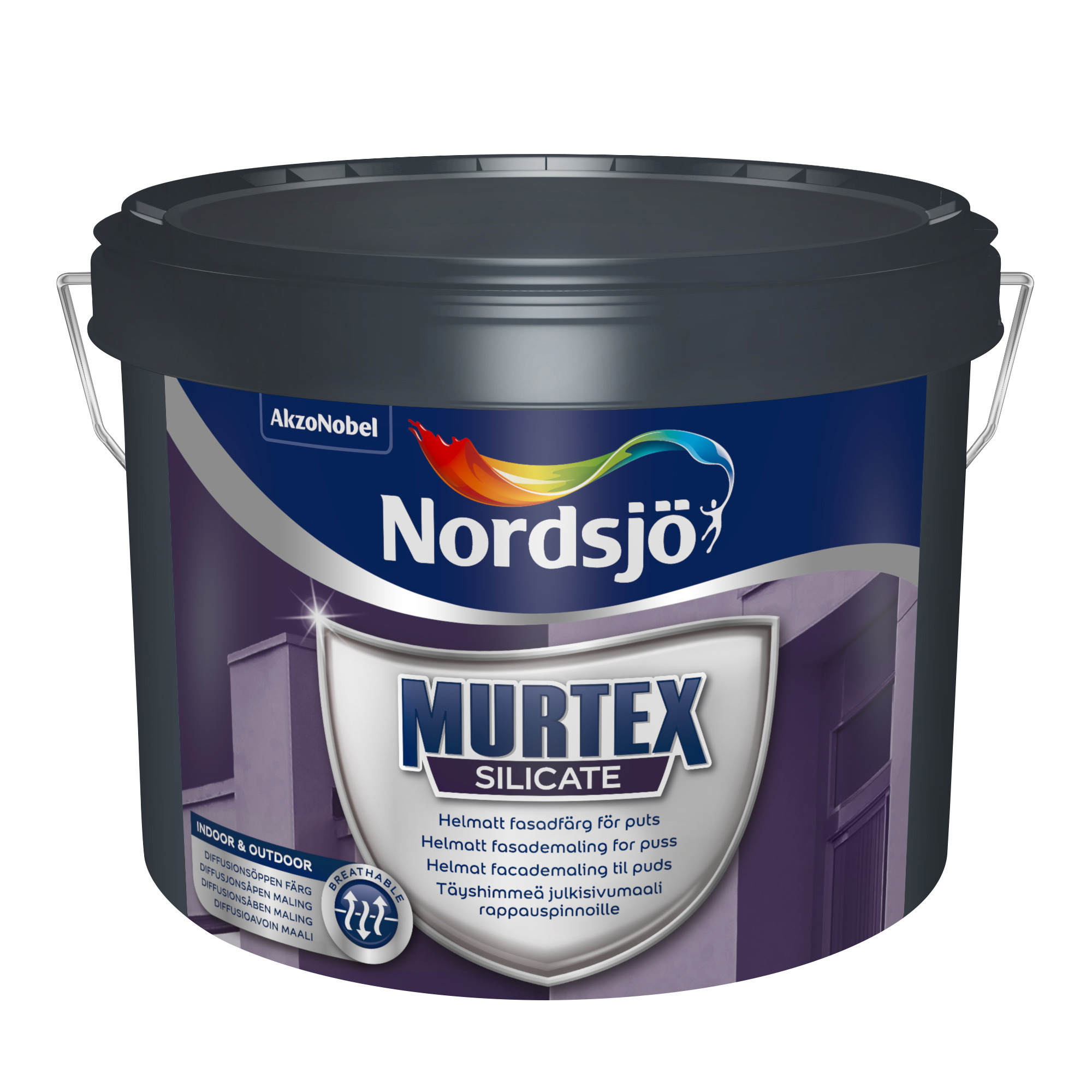 PUTSFASADFÄRG MURTEX SILICATE BC NORDSJÖ UTOMHUS - Nordsjö