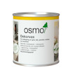 Vit plåtburk med texten "osmo Dekorvax" och detaljer om produktens användning och egenskaper.