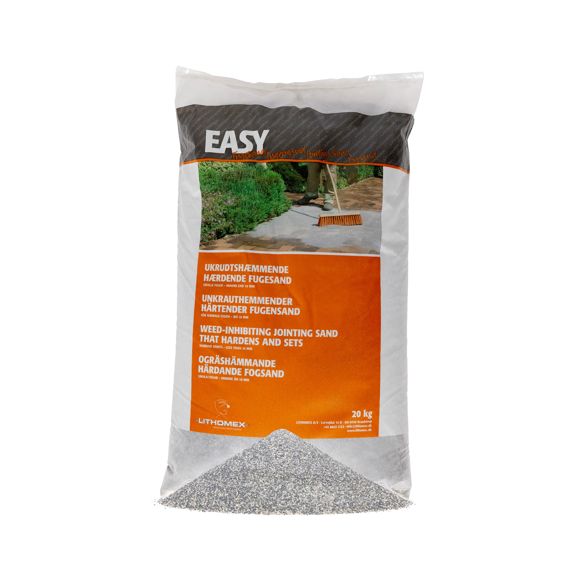 FOGSAND LITHOMEX EASY FLEXIFOGFÄRG GRÅ 20KG/SÄCK - Benders