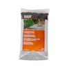 En vit och orange påse med texten "EASY" innehållande hårdnande fogsand.