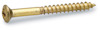 TRÄSKRUV TKFX 3,5X25 MÄSSING