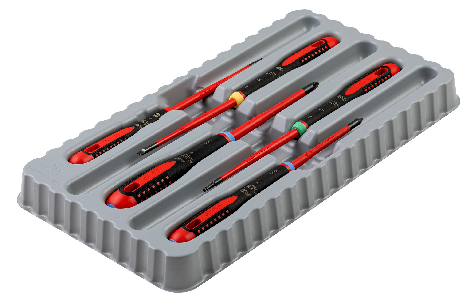 SKRUVMEJSELSATS ERGO ISOL 5ST BE-9872SL - Bahco