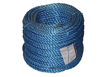 TÅGVIRKE POLY POLYPROPYLEN 3-SLAGET BLÅ 12MX30M - POLY-PRODUKTER