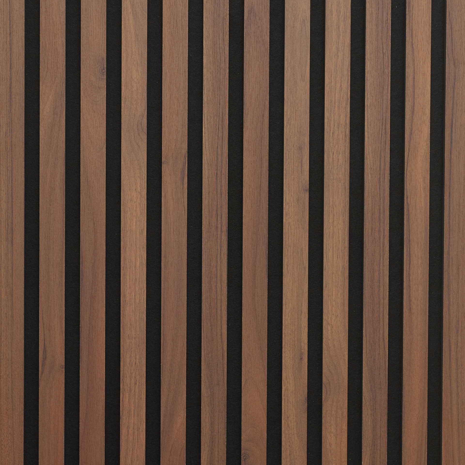 AKUSTIKPANEL KLASSISK 12 VALNÖT SV FILT 2780X615X20 - 