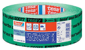 BYGGFOLIETEJP SEALFLEX+ 50 MM X 25 M - Tesa