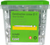 Förpackning med ESSVE constructionskruv ET-T, silver CorrSeal, 8,2x90 mm, 50 st, outdoor C4, TX40.