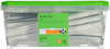 Plastlåda med fasadpluggar av märket ESSVE, grön lock, etikett med text: Facade plug 6XL, 10x160, 25 st. Outdoor C3.