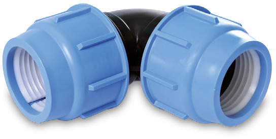 PEM-KOPPLING AV PP VINKEL PLAST-PLAST - Gelia