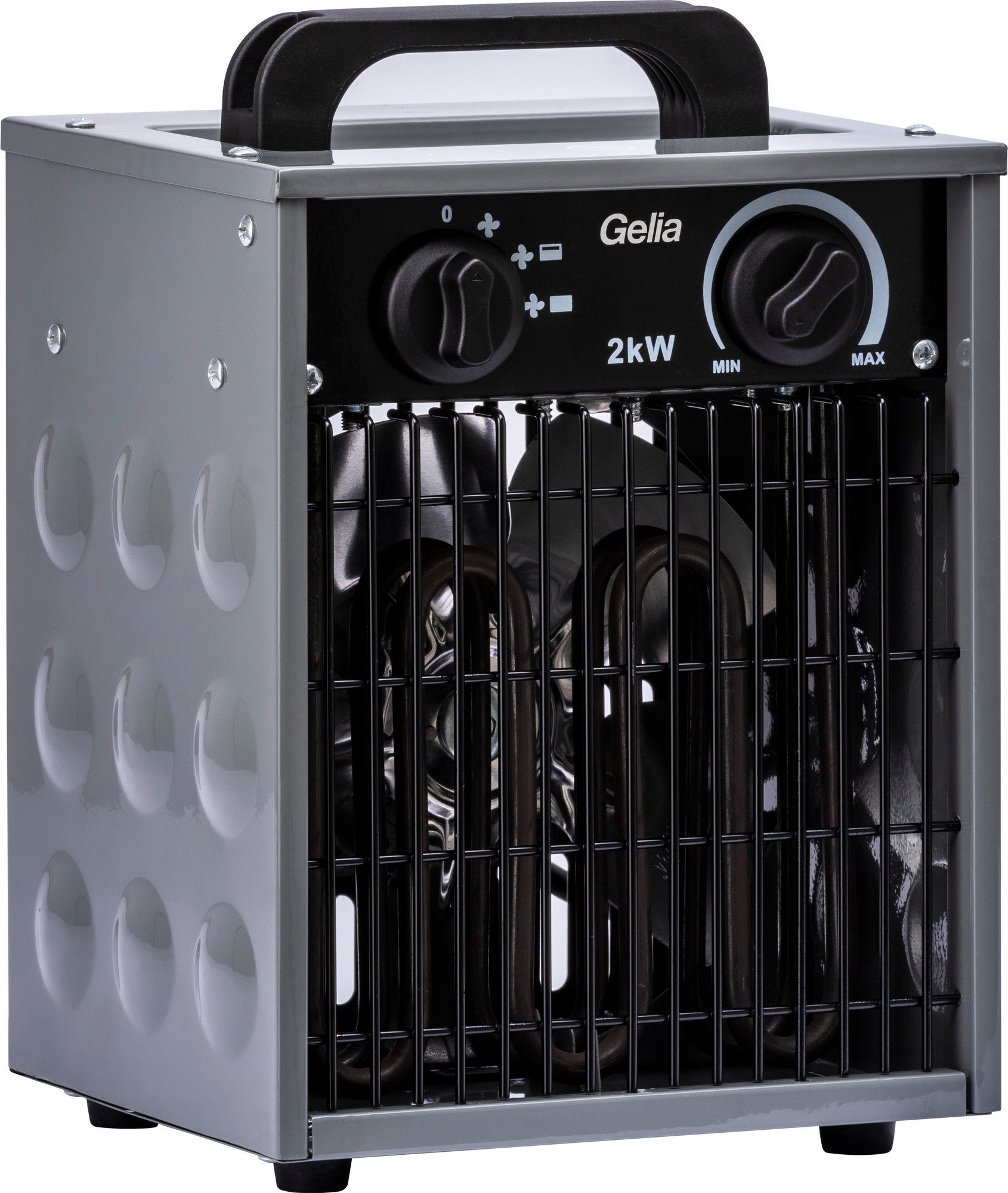 VÄRMEFLÄKT BYGG 2 KW 230 V IP24 FLÄKT-1000-2000 W - Gelia