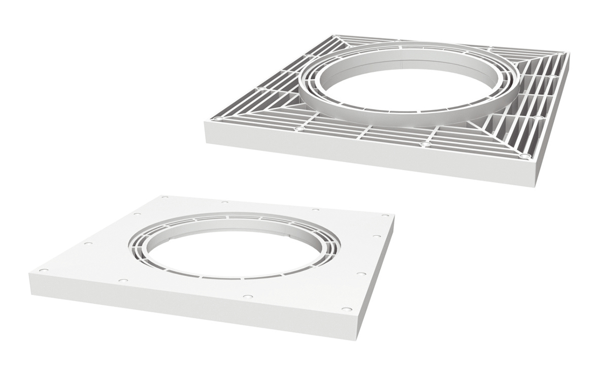 MONTAGEPLATTA 150MM PURUS 2014FÖR BRUNN TRÄBJÄLKLAG  7133696 - PURUS