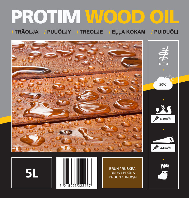 Träolja Protim Brun - 