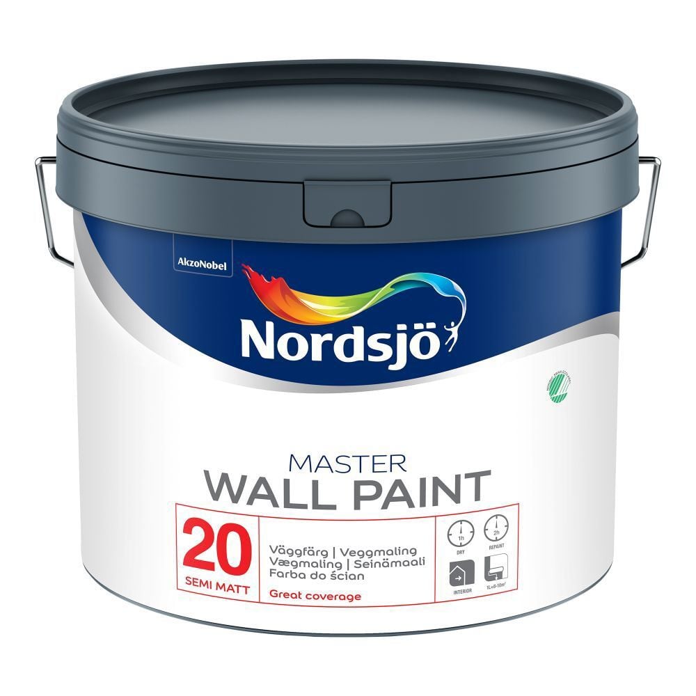 VÄGGFÄRG MASTER 20 BC NORDSJÖ INOMHUS - Nordsjö